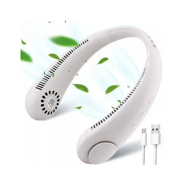 Портативний вентилятор на шию NECK FAN X5 3 режими 4000 mAh