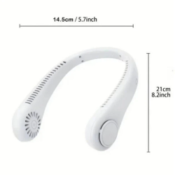 Вентилятор портативний на шию NECK FAN X5 3 режими 4000 mAh