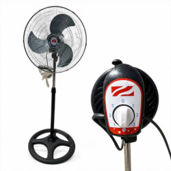 Вентилятор підлоговий 3 режими швидкості висота 131см. 18”INDUSTRIAL FAN(FS-450) (2)