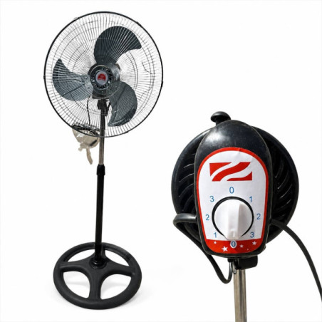 Вентилятор підлоговий 3 режими швидкості висота 131см. 18”INDUSTRIAL FAN(FS-450) (2)