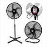 Вентилятор підлоговий 3 режими швидкості висота 134см. 18”2IN1 INDUSTRIAL FAN(FS-4521B) (2)
